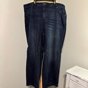 Plus Wide Leg Jeans